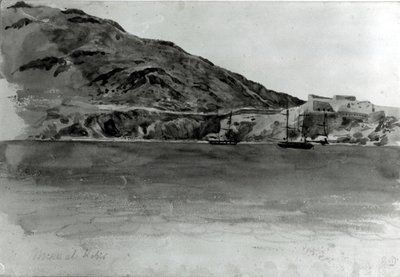 Mers El-Kebir, Algerien von Ferdinand Victor Eugene Delacroix