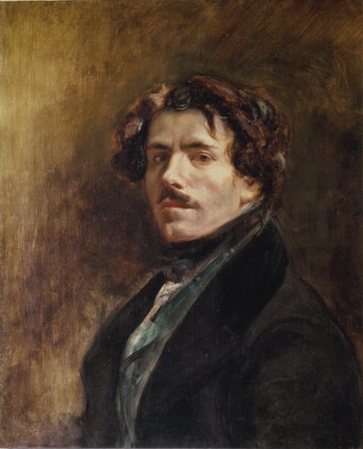 Selbstporträt von Ferdinand Victor Eugene Delacroix