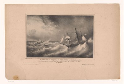 Rettung der Besatzung des Schiffes 