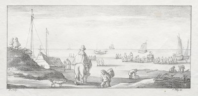 Entlang einer niederländischen Küste, 1811-1816 von Ferdinand the Elder Piloty