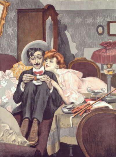 Der Marchese in Deutschland. / Du hast i von Ferdinand von Reznicek