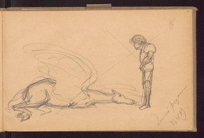 Tod des Pegasus von Ferdynand Ruszczyc