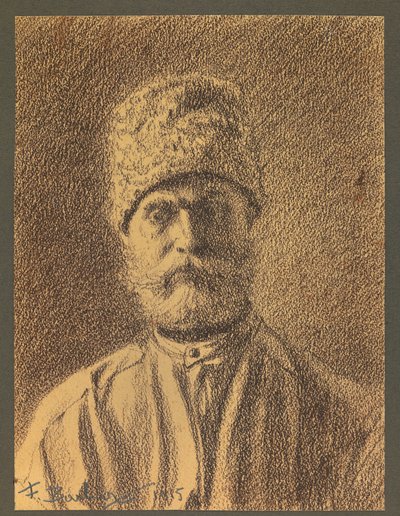 Porträt eines russischen Gefangenen von Fernand Barbier