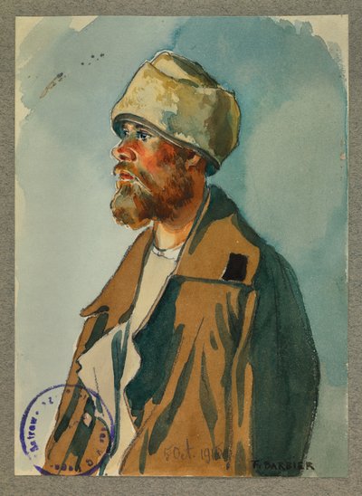 Russischer Gefangener, Gustrow von Fernand Barbier