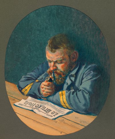 Mein Freund Liard, das Lesen des Bruxellois in Gustrow von Fernand Barbier