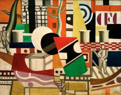 Brücke eines Schleppkahns von Fernand Leger