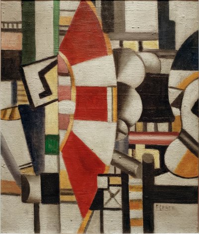 Das rote Rad von Fernand Leger