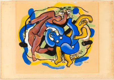 Die Taucher von Fernand Leger