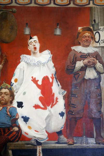 Die Akrobaten (Detail), 1888 von Fernand de Cordova Pelez