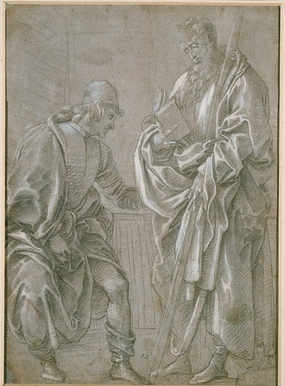 Apostel und Jüngling von Filippino Lippi