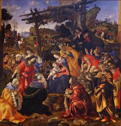 Anbetung der Könige von Filippino Lippi
