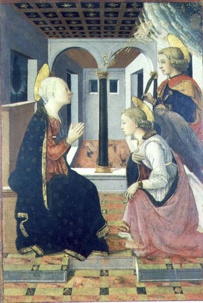 Die Verkündigung mit St. Julian von Filippo (workshop of) Lippi