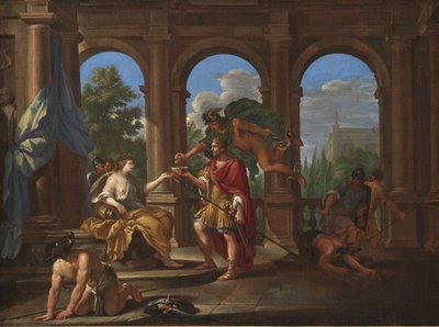 Circe und Odysseus von Filippo Lauri