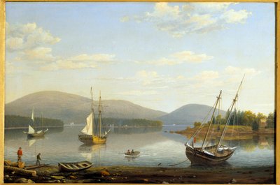 Ansicht des Hafens von Somes in Maine, USA von Fitz Henry Lane