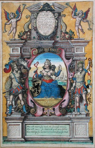 Allegorie der Stadt Antwerpen von Flemish School
