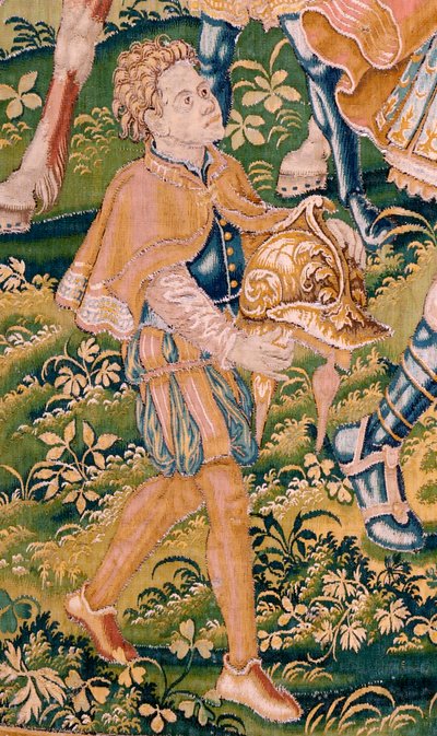 Serie Das Buch Judith. Der Krieg kommt nach Juda. Vierter Wandteppich der Serie. Herstellung Niederlande, Brüssel(?). Zweite Hälfte des 16. Jahrhunderts. von Flemish School