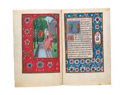 Folios aus dem Rothschild-Stundenbuch, Gent oder Brügge, um 1505 von Flemish School
