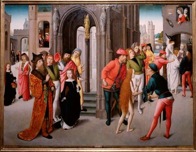 Martyrium der heiligen Katharina von Alexandria von Flemish School