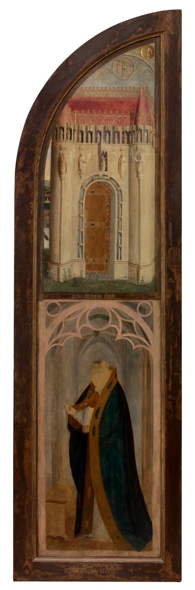 Rechtes Panel von Madonna und Petrus Wijts von Flemish School