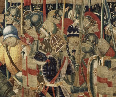 Wandteppich, der die Eroberungen von König Alfons V. von Portugal zeigt von Flemish School