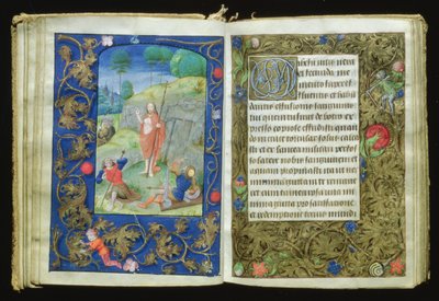 Die Auferstehung, Miniatur aus dem Stafford-Gebetbuch von Flemish School