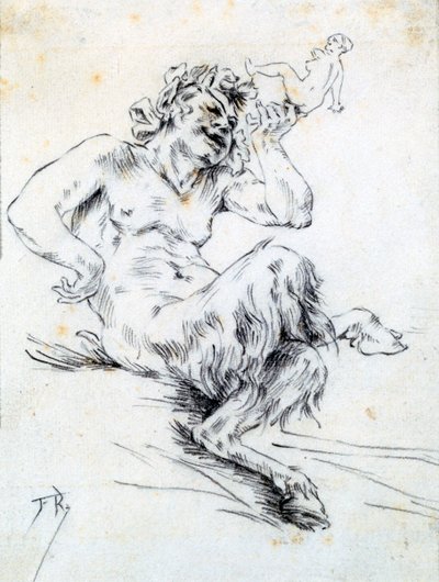 Fauna, ca. 1850-1898 von Félicien Rops