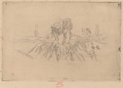 Der Zug von Maris von Félicien Rops