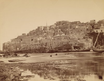 Jaffa, Gesamtansicht vom Meer aus - Palästina von Félix Bonfils