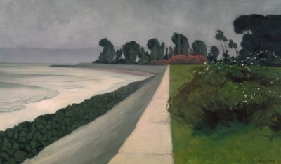 Das Meer bei Honfleur von Félix Vallotton