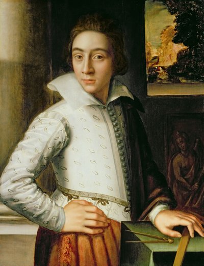 Porträt eines jungen Mannes, Mitte des 16. Jahrhunderts von Florentine School