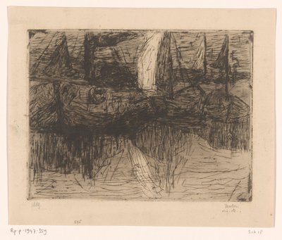 Schiffe im Hafen von Floris Verster