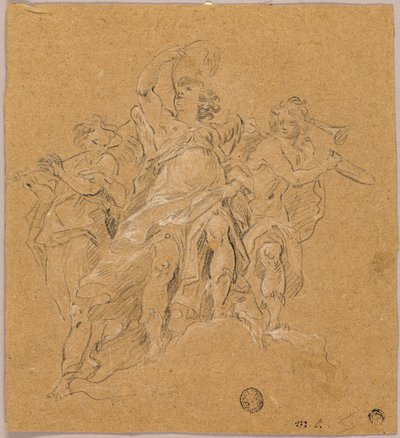 Engelmusiker von Follower of Francesco Monti