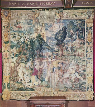 Die Geschichte von Latona, aus der Geschichte von Diana von Fontainebleau School