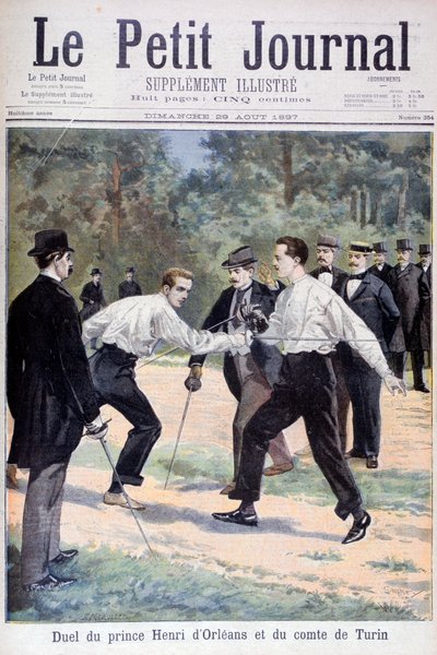 Duell zwischen Prinz Henri d