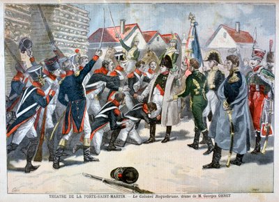 Le Colonel Roquebrune, ein Drama von Georges Ohnet von Fortuné Méaulle