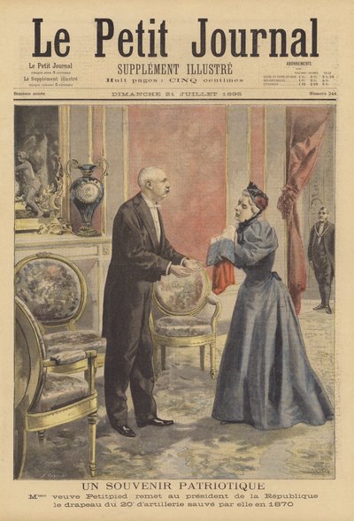 Ein patriotisches Andenken von Fortune Louis Meaulle