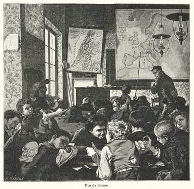 Ende des Unterrichts von Fortune Louis Meaulle