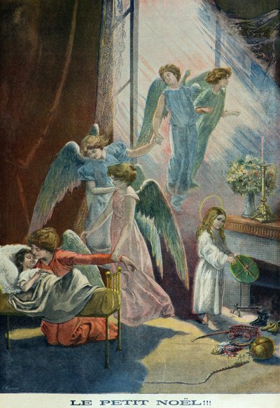 Le petit Noël (Gravur) von Fortune Louis Meaulle