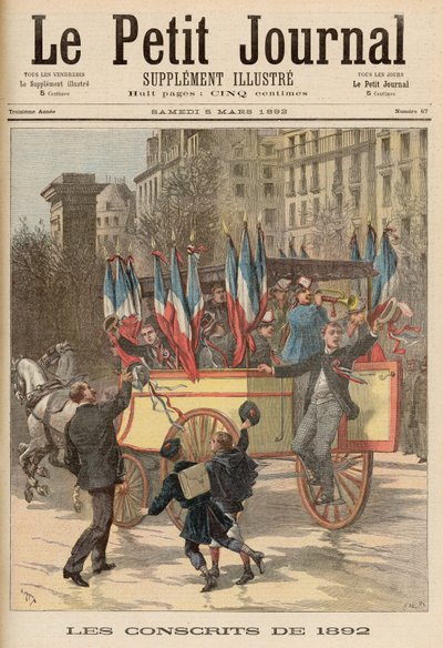 Die Wehrpflichtigen von 1892, aus 