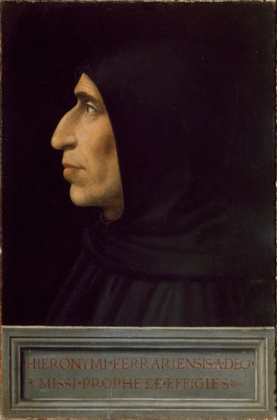 Porträt von Girolamo Savonarola von Fra Bartolomeo