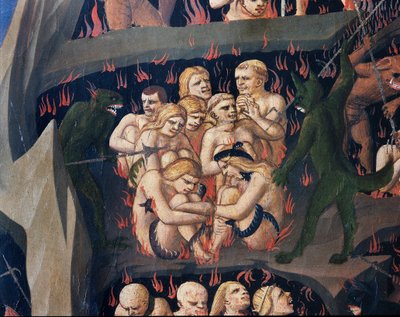 Das Jüngste Gericht: Hölle von Fra  Angelico