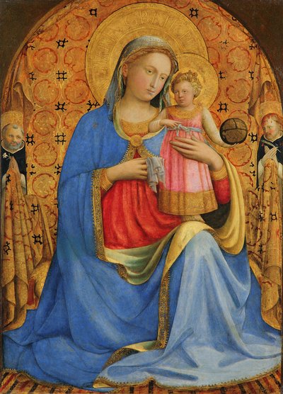 Maria mit dem Kind und Heiligen von Fra Angelico