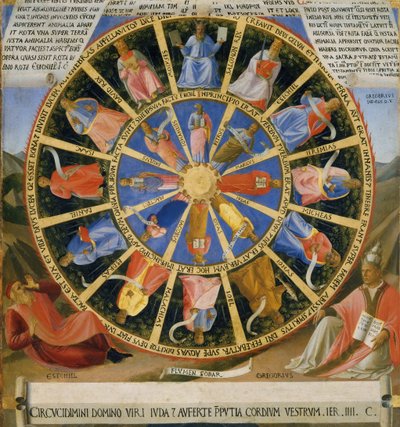 Die Vision des Ezechiel von Fra Angelico