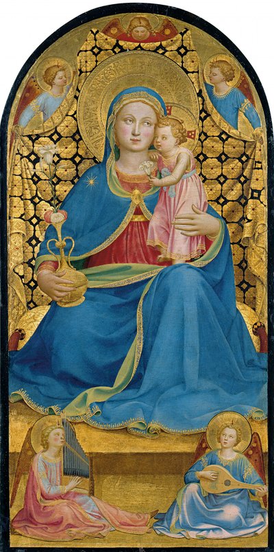 Jungfrau der Demut von Fra Angelico