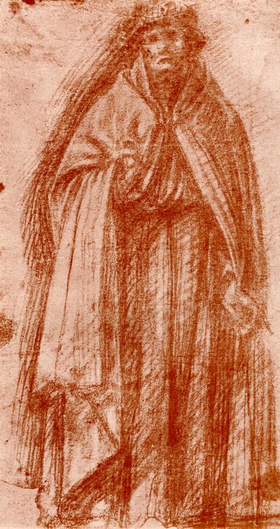 Studie für die Figur eines Apostels, 1913 von Fra Bartolomeo