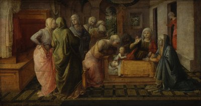 Das Bienenwunder des Heiligen Ambrosius von Fra Filippo Lippi