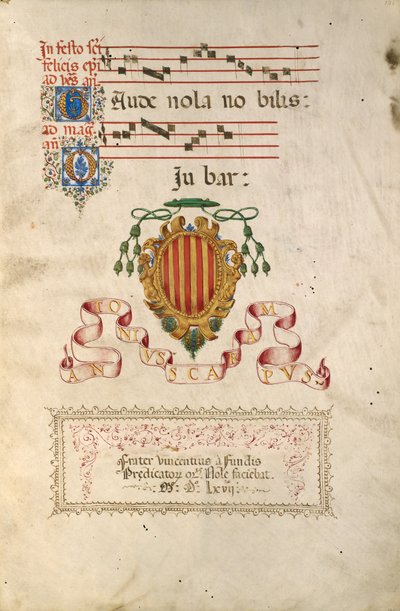 Wappen von Fra Vincentius a Fundis