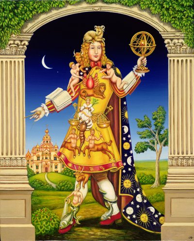 Der Astrologengarten, 2000 von Frances Broomfield