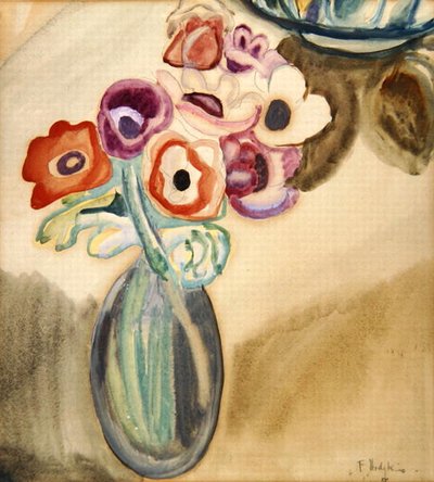 Blumenkrug von Frances Hodgkins