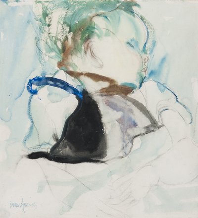 Schlafendes Baby, ca. 1905 von Frances Hodgkins